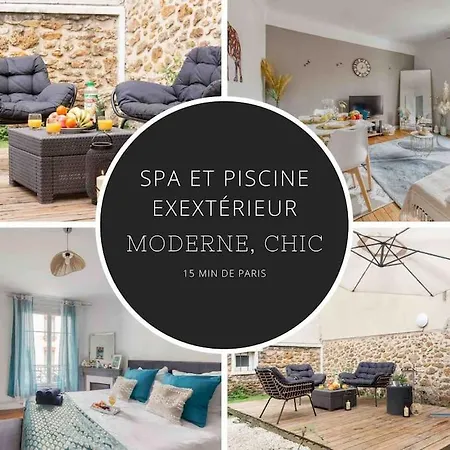 Jacuzzi Exterieur A 15 Min De Paris*